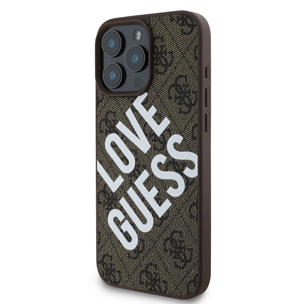 Guess iPhone 16 Pro Orjinal Lisanslı Big Love Guess Telefon Kılıfı - 9