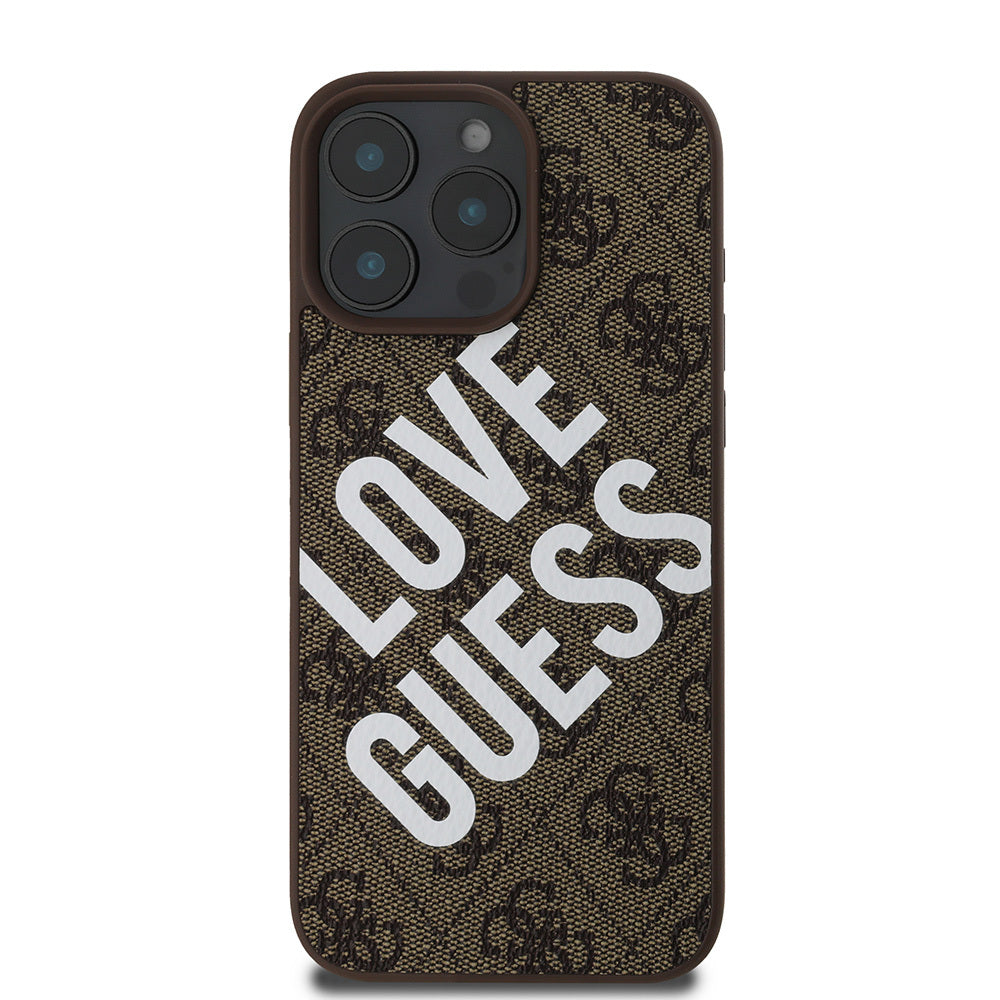 Guess iPhone 16 Pro Orjinal Lisanslı Big Love Guess Telefon Kılıfı - 10