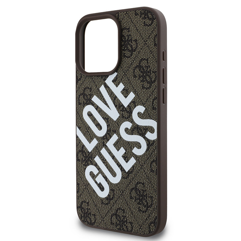 Guess iPhone 16 Pro Orjinal Lisanslı Big Love Guess Telefon Kılıfı - 13