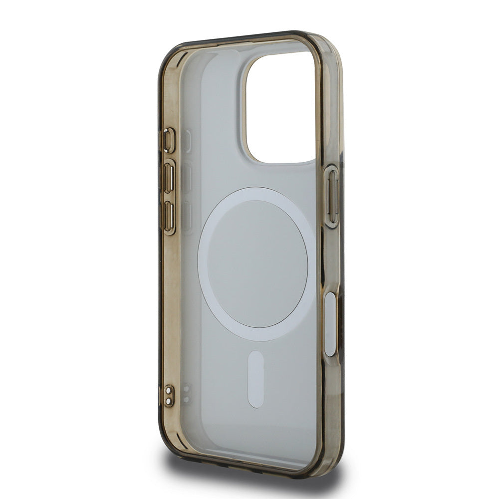 Guess iPhone 16 Pro Orjinal Lisanslı Magsafe IML Baskılı Klasik Logolu 4G Desenli Telefon Kılıfı-7