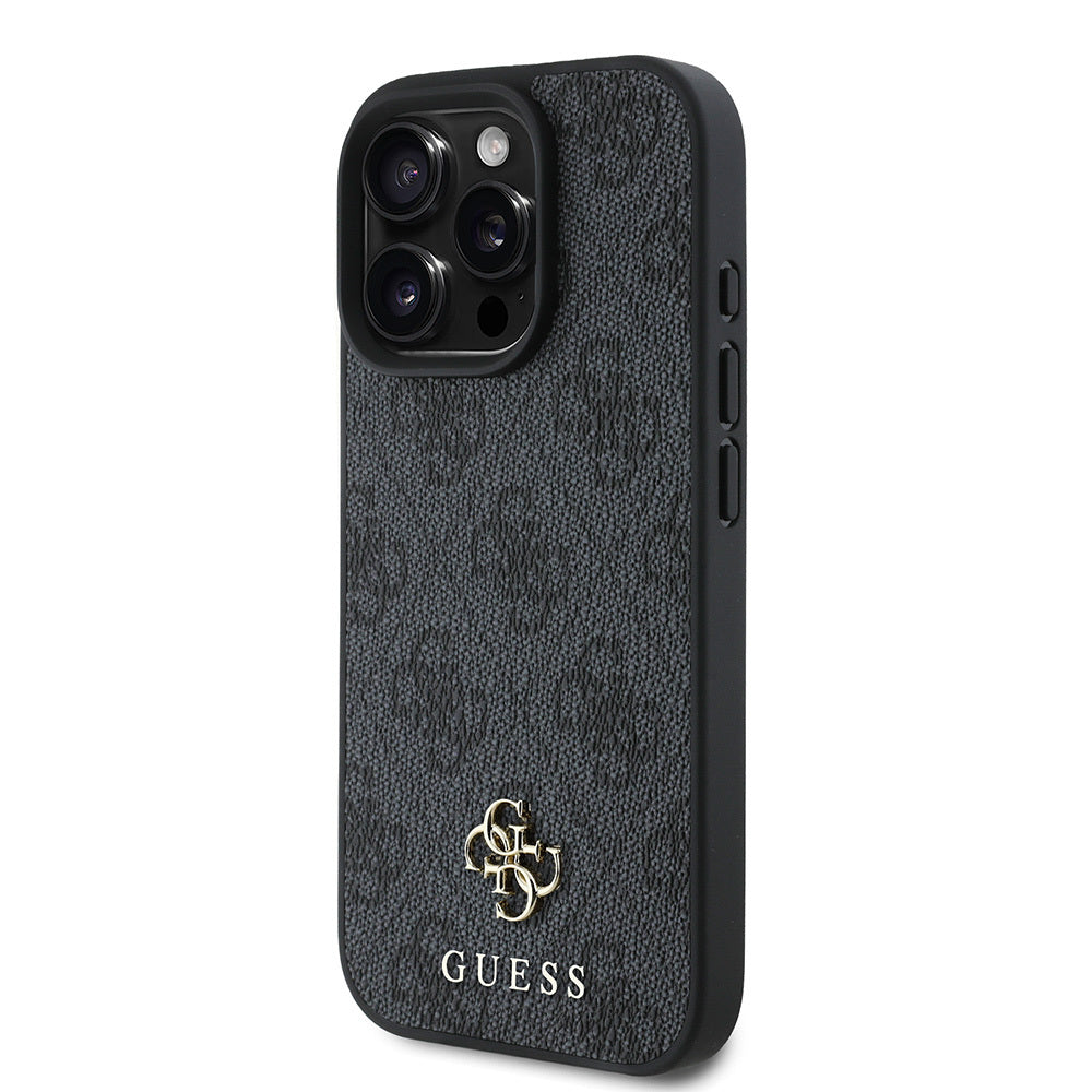 Guess iPhone 16 Pro Orjinal Lisanslı Magsafe Şarj Özellikli Small 4G Classic Telefon Kılıfı-2