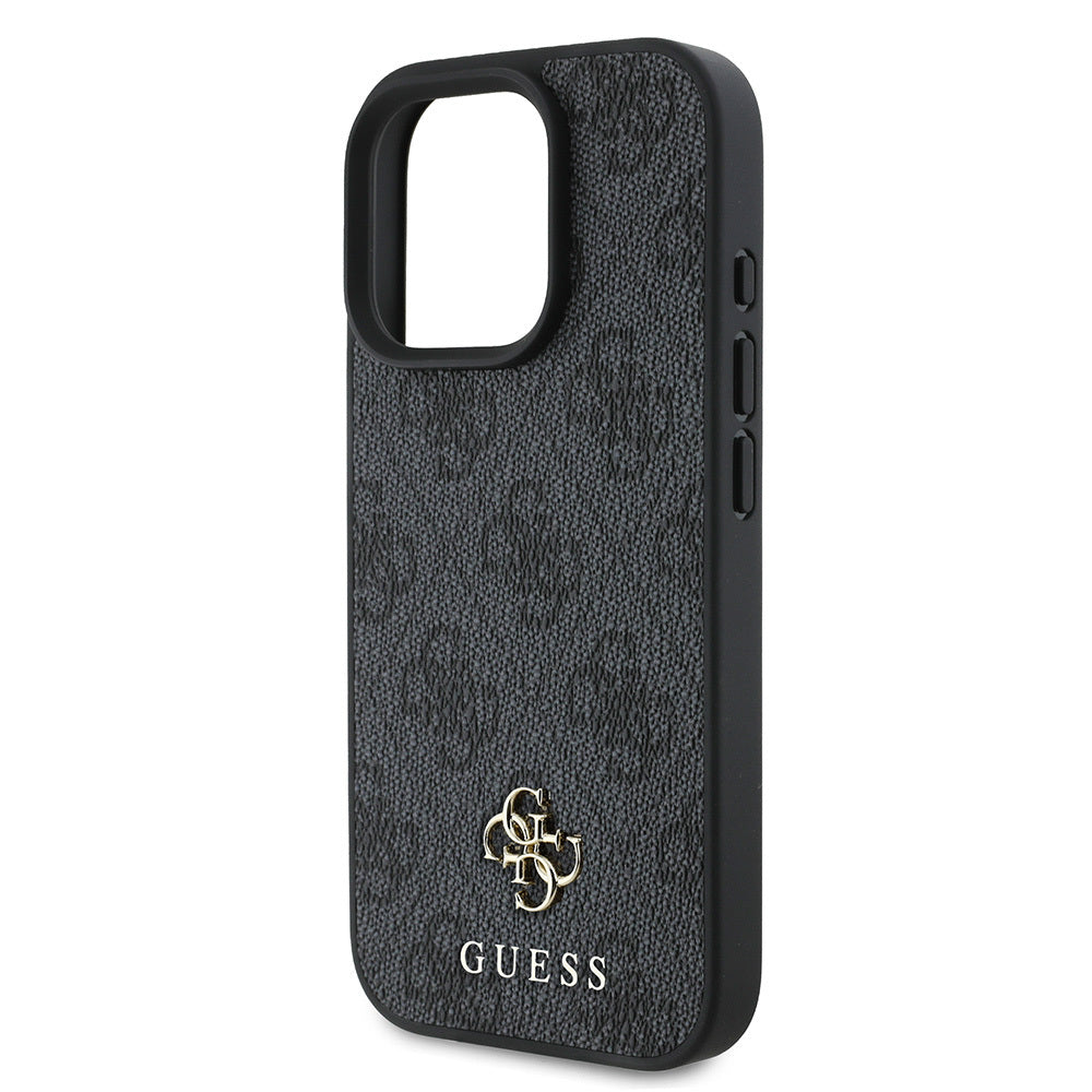 Guess iPhone 16 Pro Orjinal Lisanslı Magsafe Şarj Özellikli Small 4G Classic Telefon Kılıfı-6