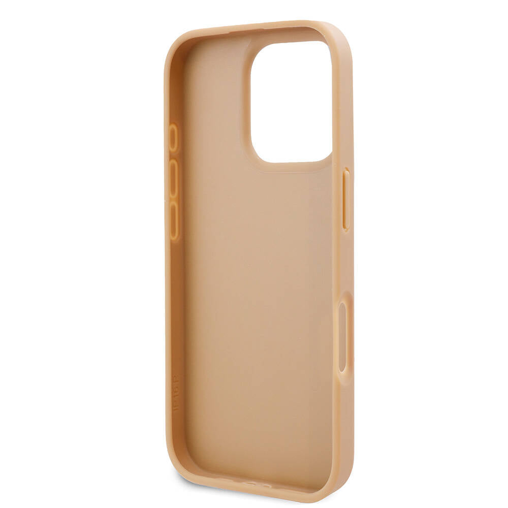 Karl Lagerfeld iPhone 16 Pro Orjinal Lisanslı KL Desenli Kartlıklı Monogram Telefon Kılıfı - 6