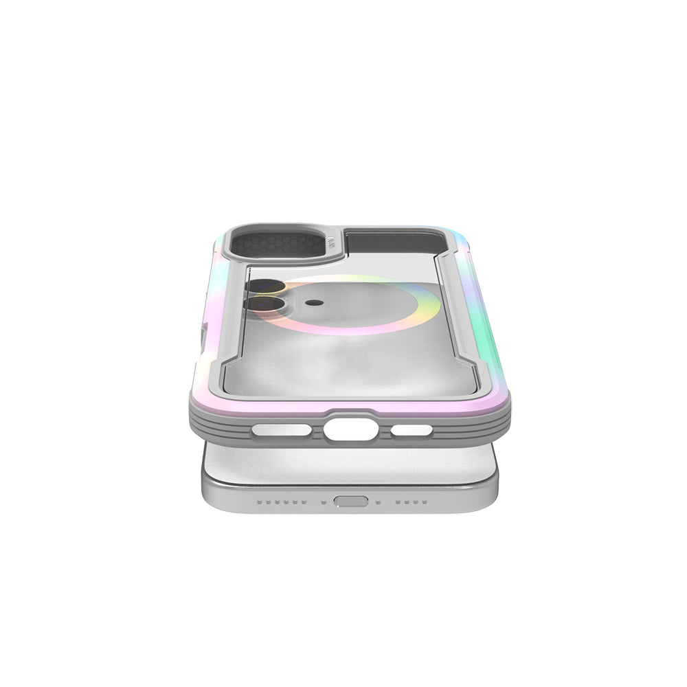 Raptic Shield 2.0 Serisi iPhone 16 Pro M-safe Şarj Özellikli Airbagli Şeffaf Arka Yüzey Kılıf