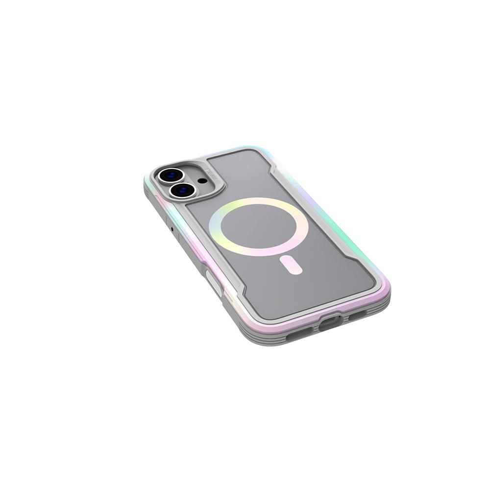 Raptic Shield 2.0 Serisi iPhone 16 Pro M-safe Şarj Özellikli Airbagli Şeffaf Arka Yüzey Kılıf