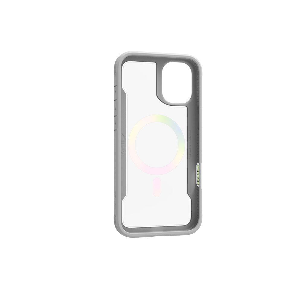 Raptic Shield 2.0 Serisi iPhone 16 Pro M-safe Şarj Özellikli Airbagli Şeffaf Arka Yüzey Kılıf