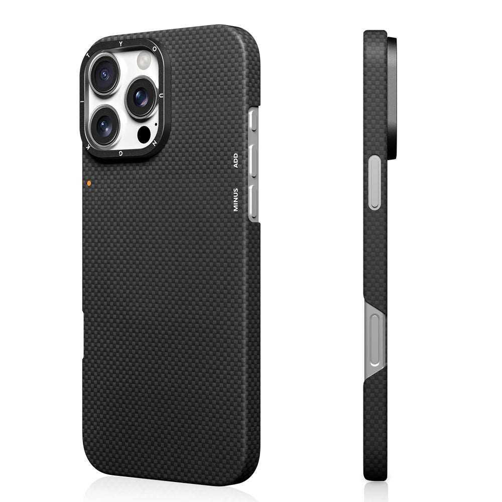 Youngkit 1500D Kevlar Extreme Wing Serisi iPhone 16 Pro Kılıf M-safe Şarj Özellikli Aramid Fiber Kılıf