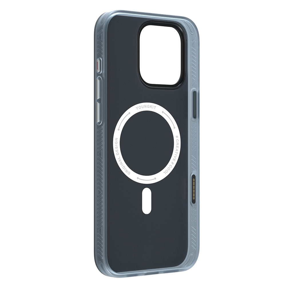 Youngkit Technology Serisi iPhone 16 Pro Kamera Denetim Butonlu M-safe Kılıf