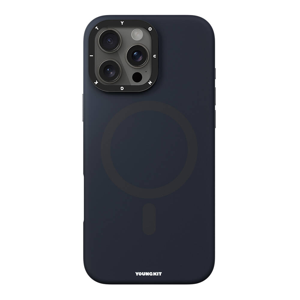 Youngkit Bitty Cream iPhone 16 Pro Magsafe Şarj Özellikli Kamera Standlı Telefon Kılıfı-6