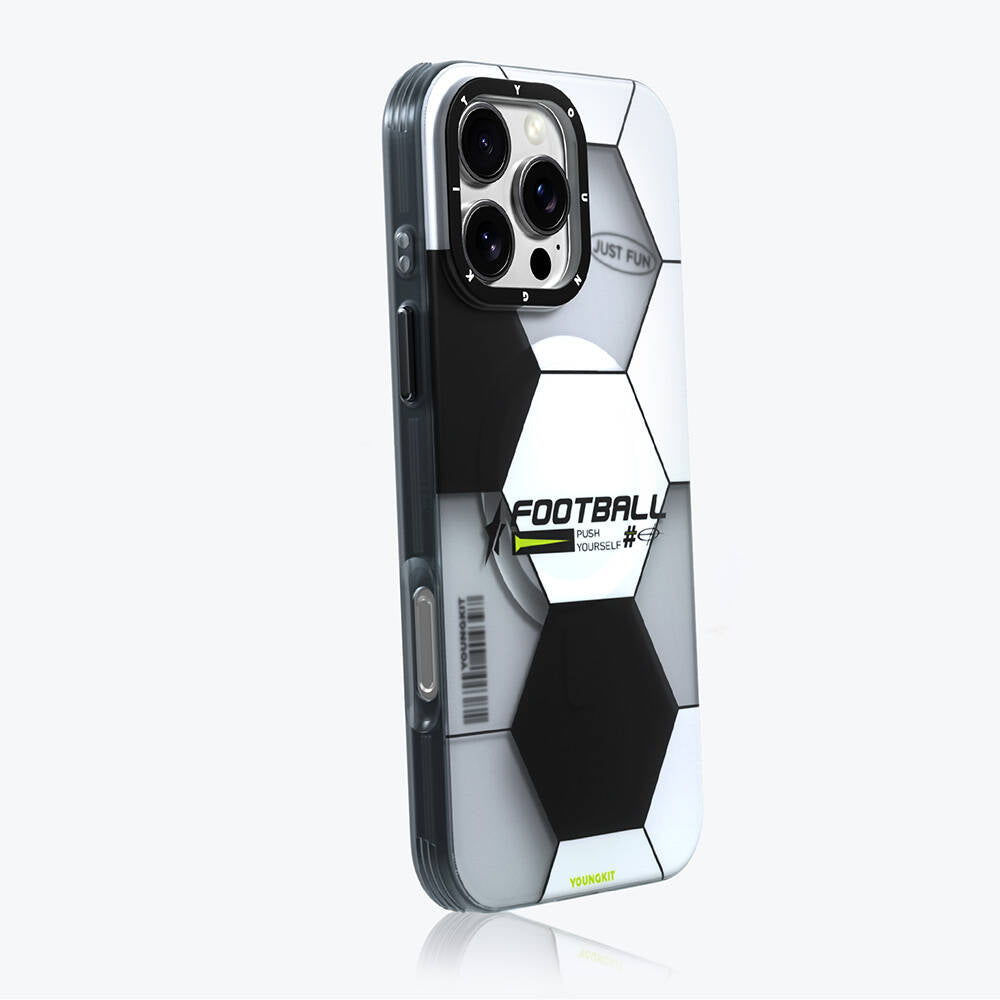 Youngkit Dynamic Serisi iPhone 16 Pro Magsafe Şarj Özellikli Spor Tasarımlı Telefon Kılıfı-4