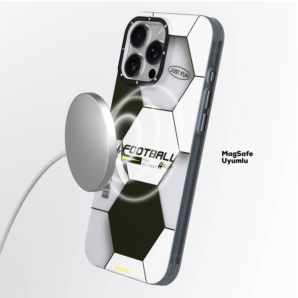 Youngkit Dynamic Serisi iPhone 16 Pro Magsafe Şarj Özellikli Spor Tasarımlı Telefon Kılıfı-5