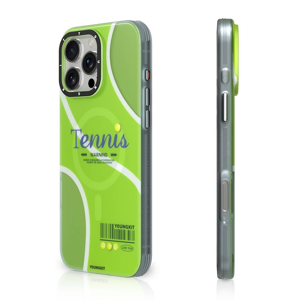 Youngkit Dynamic Serisi iPhone 16 Pro Magsafe Şarj Özellikli Spor Tasarımlı Telefon Kılıfı-2