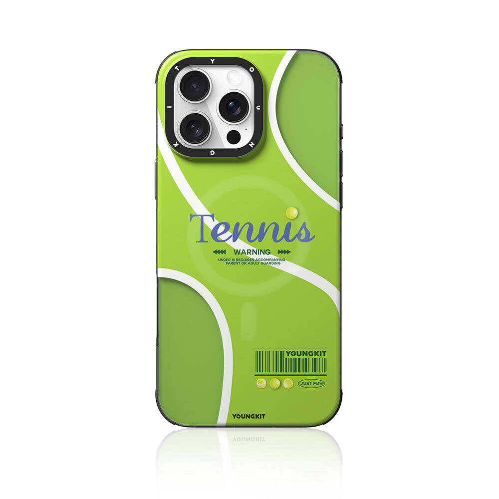 Youngkit Dynamic Serisi iPhone 16 Pro Magsafe Şarj Özellikli Spor Tasarımlı Telefon Kılıfı-12