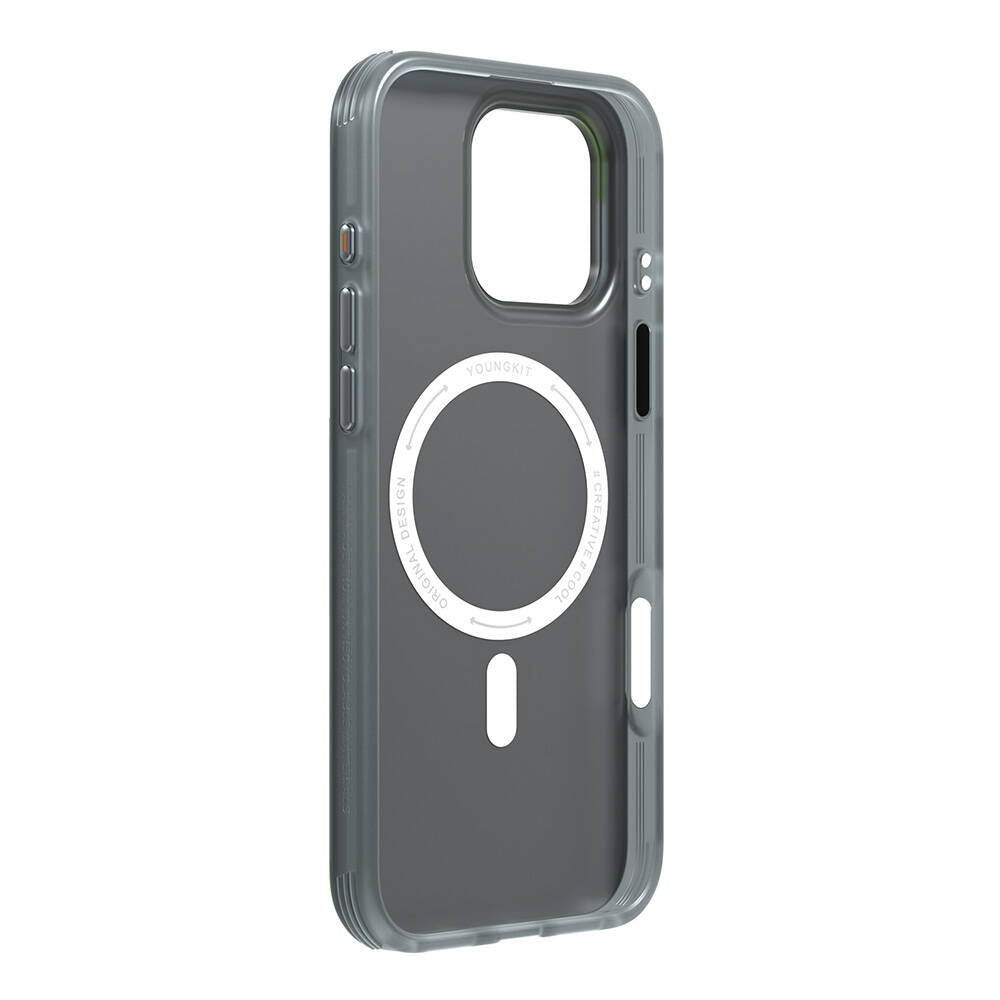 Youngkit Dynamic Serisi iPhone 16 Pro Magsafe Şarj Özellikli Spor Tasarımlı Telefon Kılıfı-10