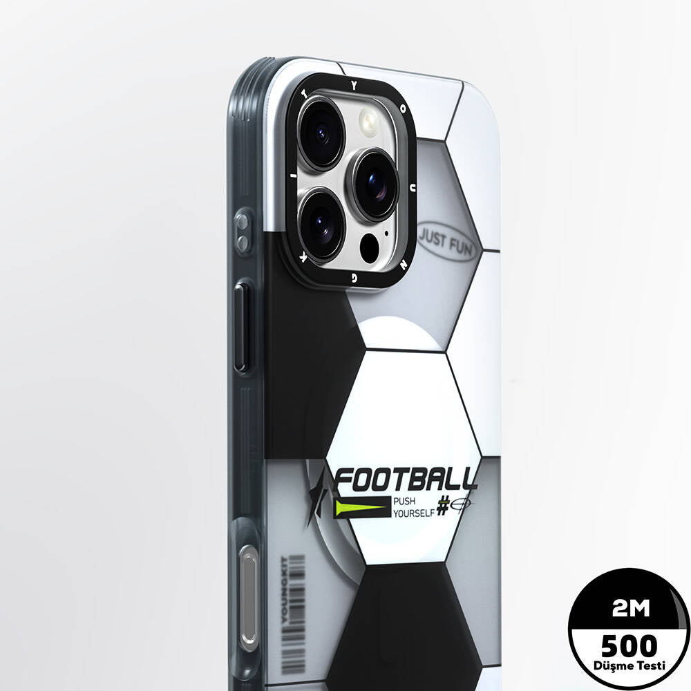 Youngkit Dynamic Serisi iPhone 16 Pro Magsafe Şarj Özellikli Spor Tasarımlı Telefon Kılıfı-7
