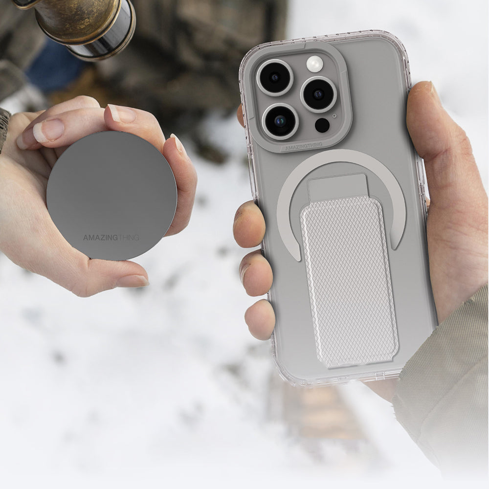 Amazingthing Titan Pro Plus iPhone 16 Pro Magsafe Standlı Telefon Kılıfı - 9