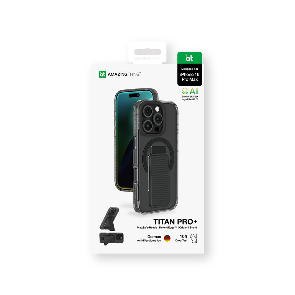 Amazingthing Titan Pro Plus iPhone 16 Pro Magsafe Standlı Telefon Kılıfı - 27