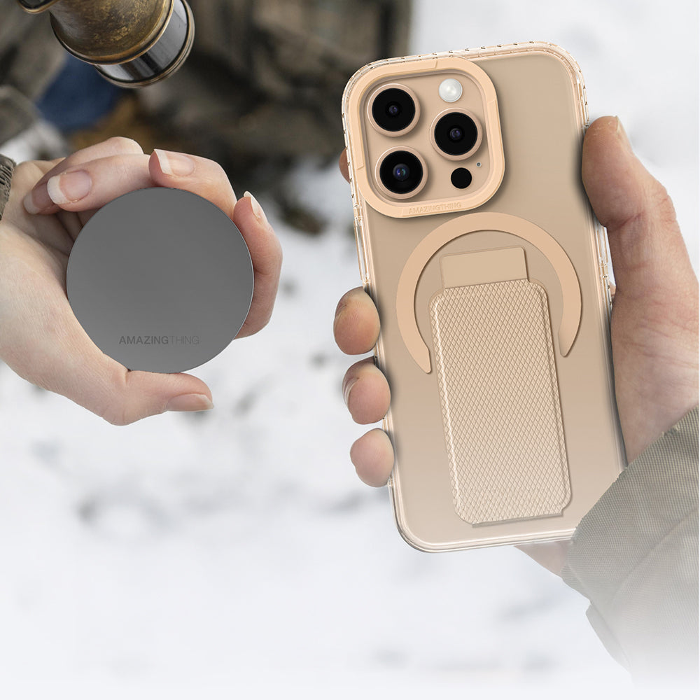 Amazingthing Titan Pro Plus iPhone 16 Pro Magsafe Standlı Telefon Kılıfı - 35