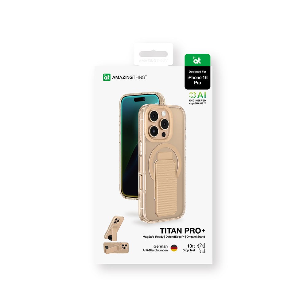 Amazingthing Titan Pro Plus iPhone 16 Pro Magsafe Standlı Telefon Kılıfı - 40