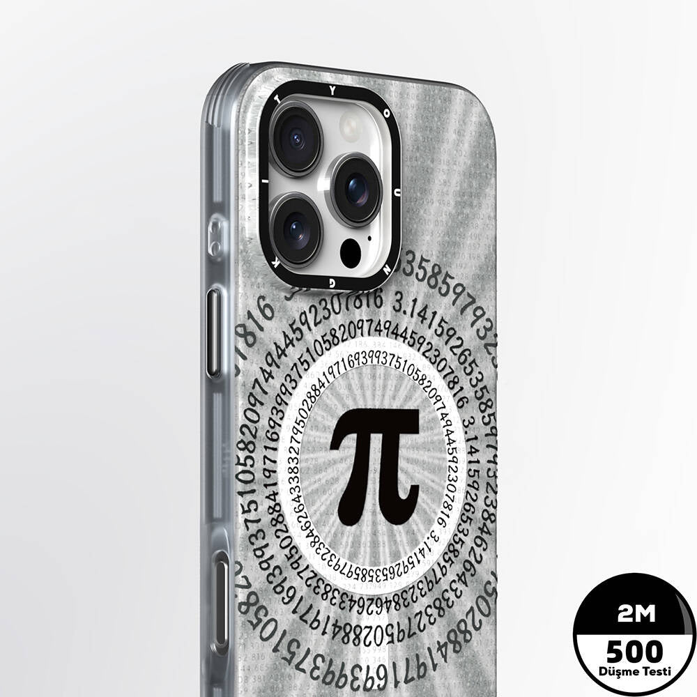 Youngkit Mathematical Serisi iPhone 16 Pro M-safe Şarj Özellikli Kılıf