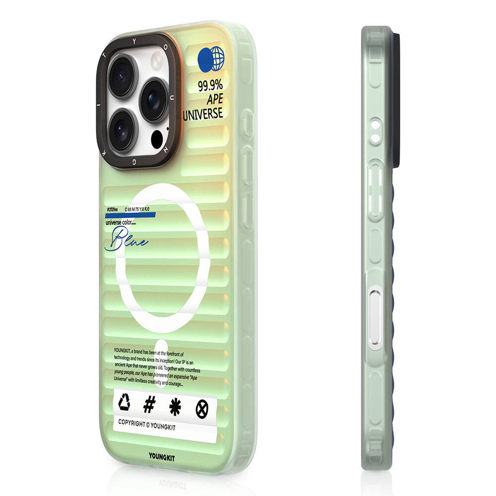 Youngkit Chameleon Serisi iPhone 16 Pro Magsafe Şarj Özellikli Telefon Kılıfı - 5