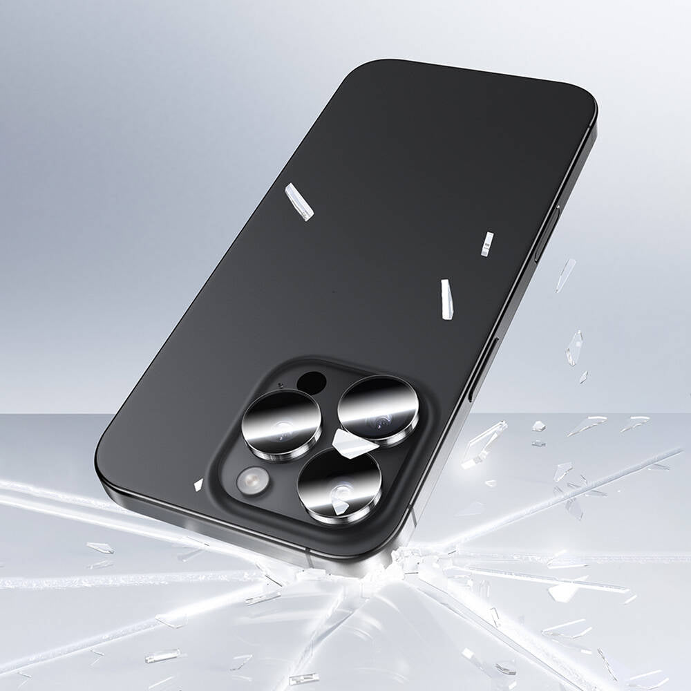 Benks AR Glass Warrior iPhone 16 Pro Max Transparan Premium Cam Kamera Lens Koruyucu