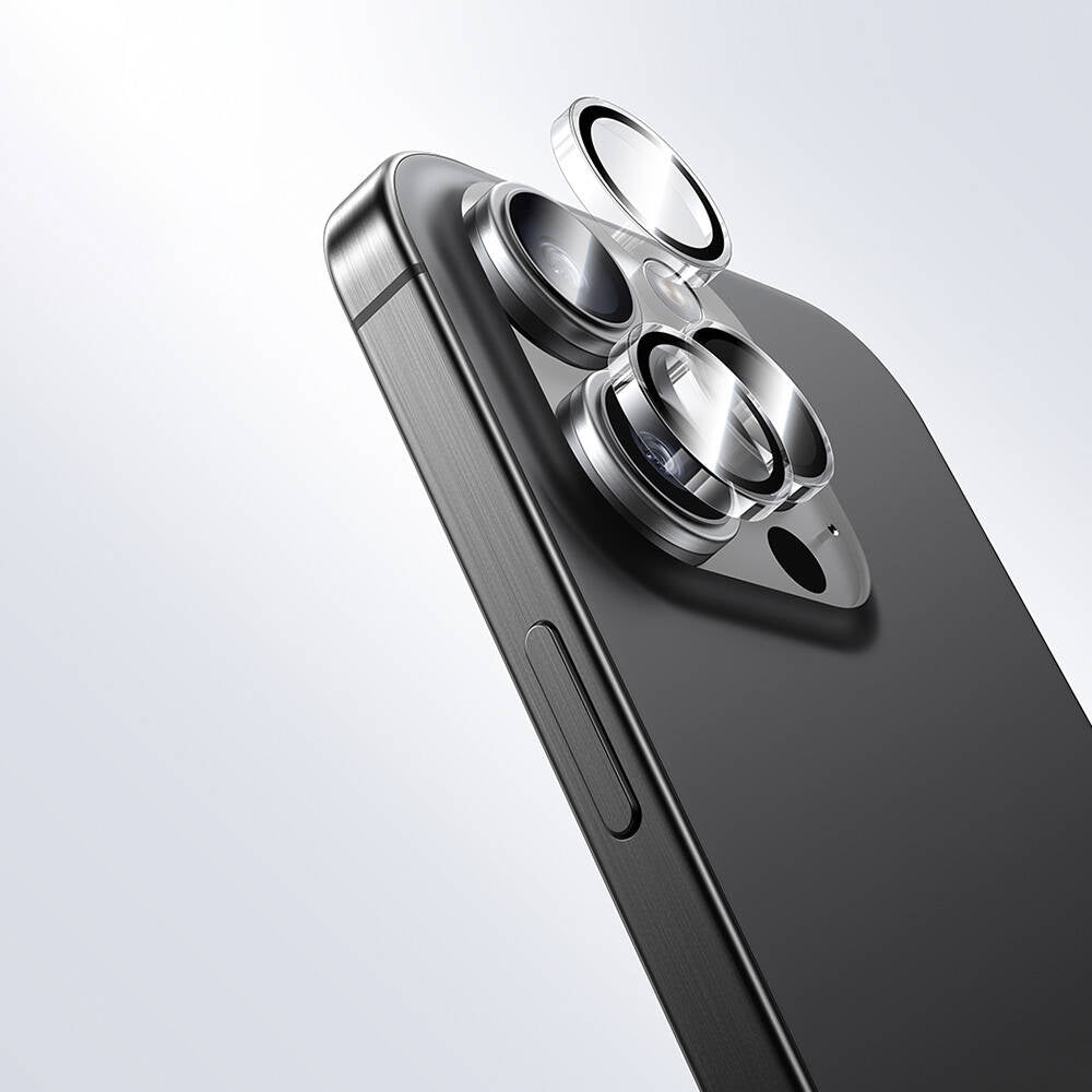 Benks AR Glass Warrior iPhone 16 Pro Max Transparan Premium Cam Kamera Lens Koruyucu