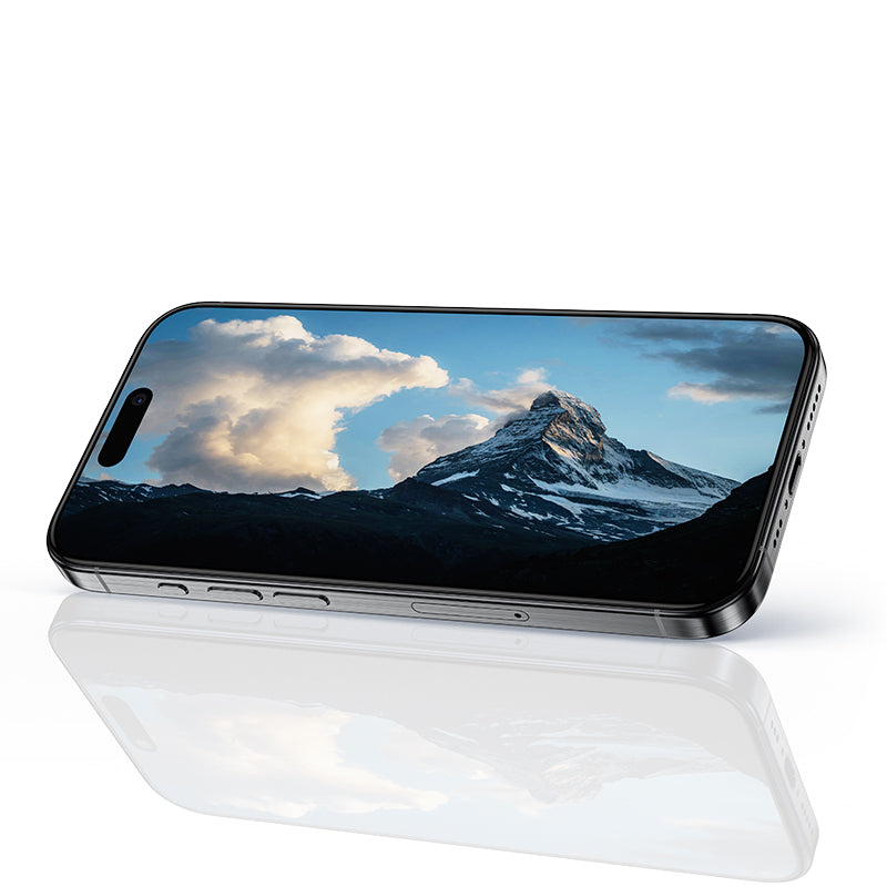 Benks Ultra Shield iPhone 16 Pro Max 0.9mm Çerçeveli 0.3mm Ekran Koruyucu + Kolay Uygulama Aparatlı