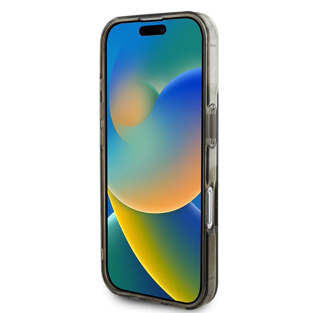 Guess iPhone 16 Pro Max Orjinal Lisanslı Magsafe Şarj Özellikli IML Baskılı Klasik Logolu 4G Desenli Telefon Kılıfı-13