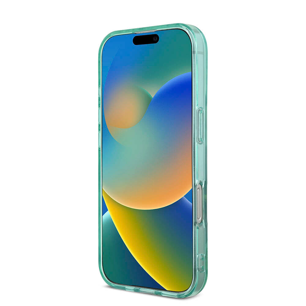 Guess iPhone 16 Pro Max Orjinal Lisanslı M-safe Şarj Özellikli IML Baskılı Jungle Ring Kılıf