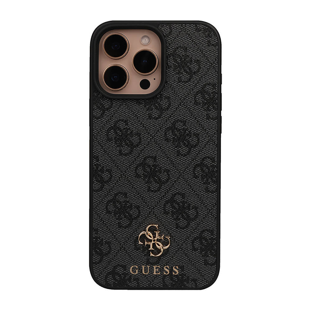 Guess iPhone 16 Pro Max Orjinal Lisanslı Magsafe Şarj Özellikli Small 4G Classic Telefon Kılıfı - 2