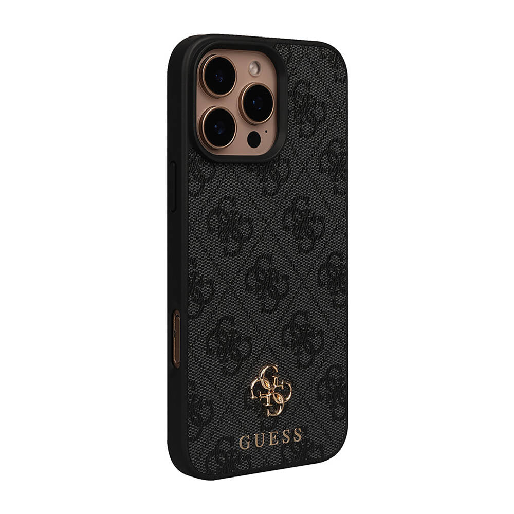 Guess iPhone 16 Pro Max Orjinal Lisanslı Magsafe Şarj Özellikli Small 4G Classic Telefon Kılıfı - 3
