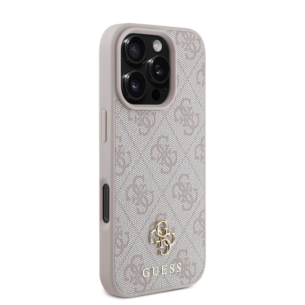 Guess iPhone 16 Pro Max Orjinal Lisanslı Magsafe Şarj Özellikli Small 4G Classic Telefon Kılıfı - 14