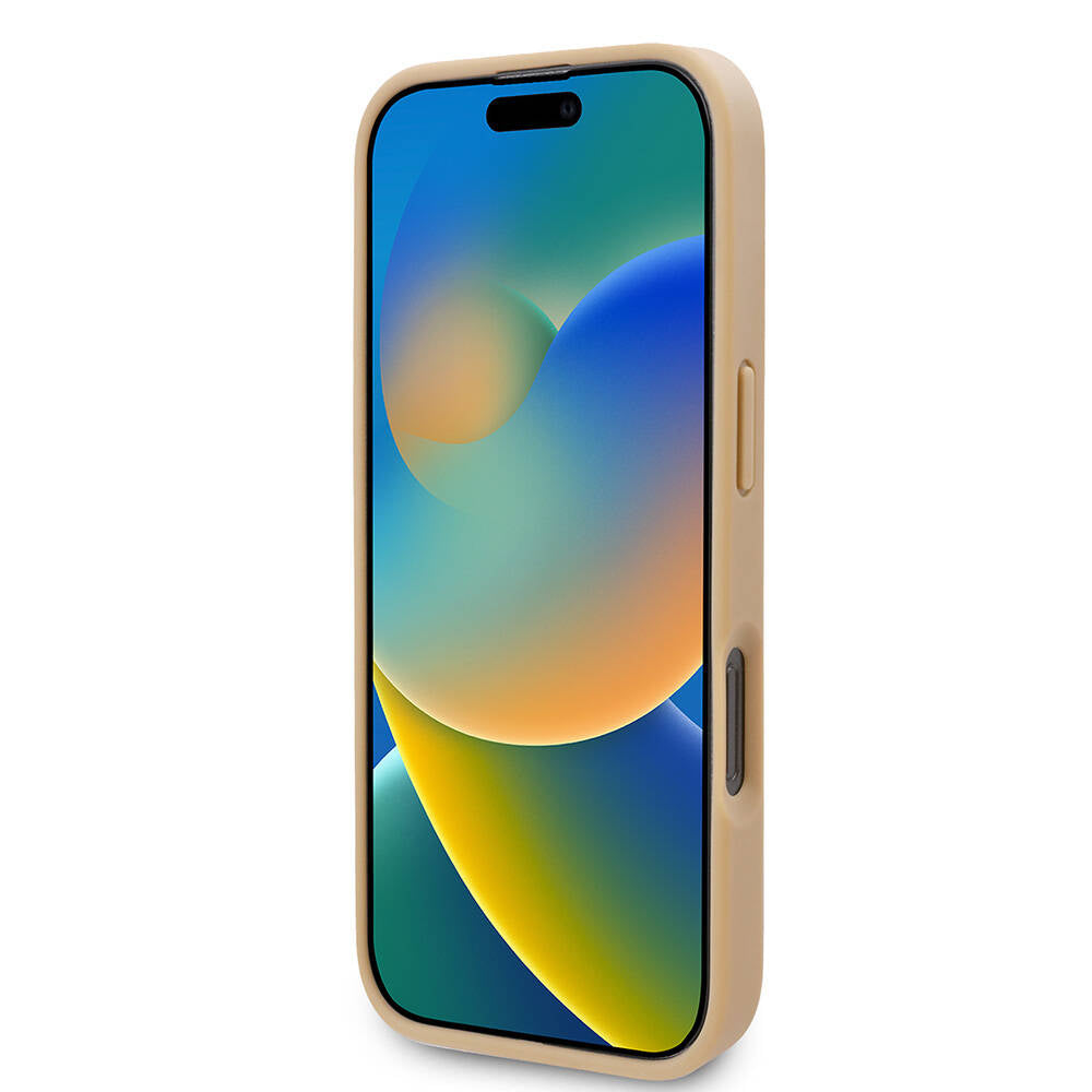Karl Lagerfeld iPhone 16 Pro Max Orjinal Lisanslı KL Desenli Kartlıklı Monogram Telefon Kılıfı - 4
