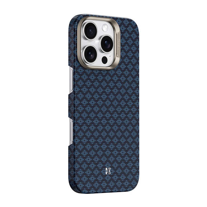 Benks ArmorAir ArmorGrid Serisi iPhone 16 Pro Max M-Safe Şarj Özellikli Kevlar Kılıf