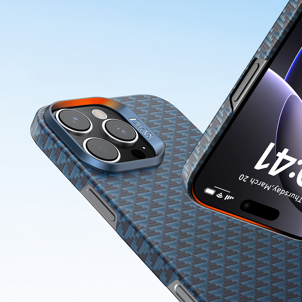 Raptic Aramid Skin Origin Serisi iPhone 16 Pro Max Magsafe Kılıf