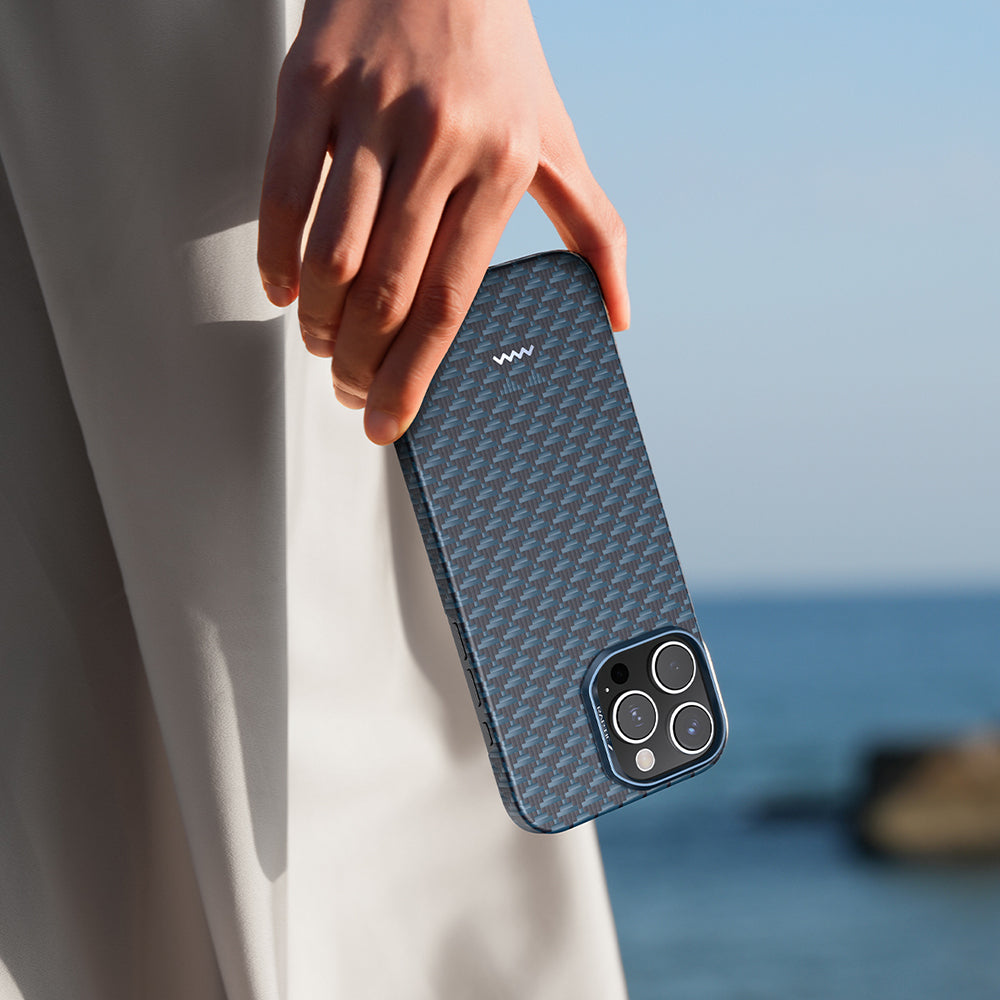 Raptic Aramid Skin Origin Serisi iPhone 16 Pro Max Magsafe Kılıf
