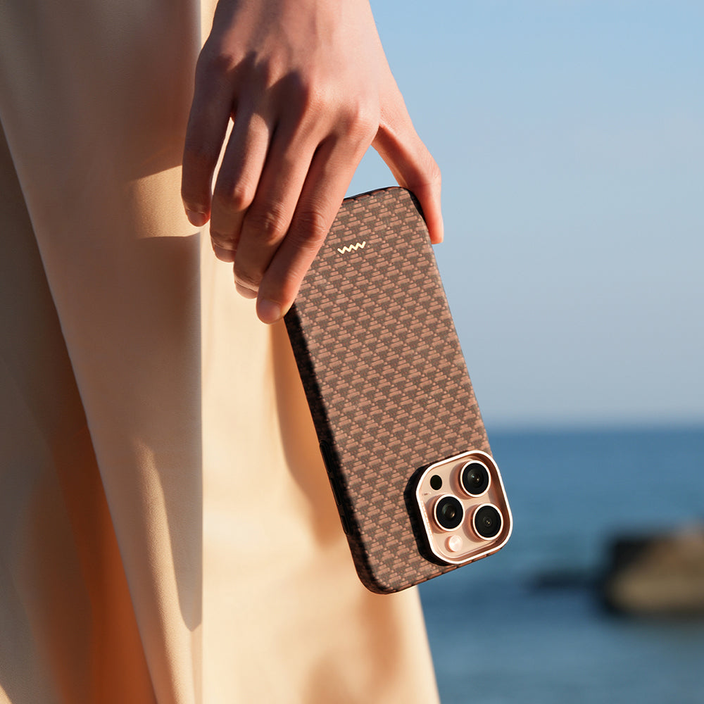 Raptic Aramid Skin Origin Serisi iPhone 16 Pro Max Magsafe Kılıf