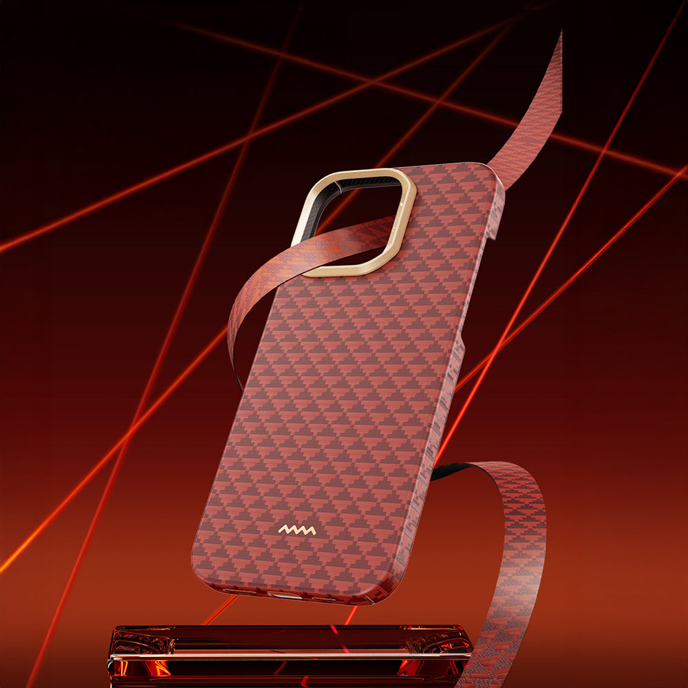 Raptic Aramid Skin Origin Serisi iPhone 16 Pro Max Magsafe Kılıf
