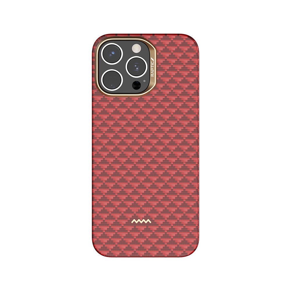Raptic Aramid Skin Origin Serisi iPhone 16 Pro Max Magsafe Kılıf
