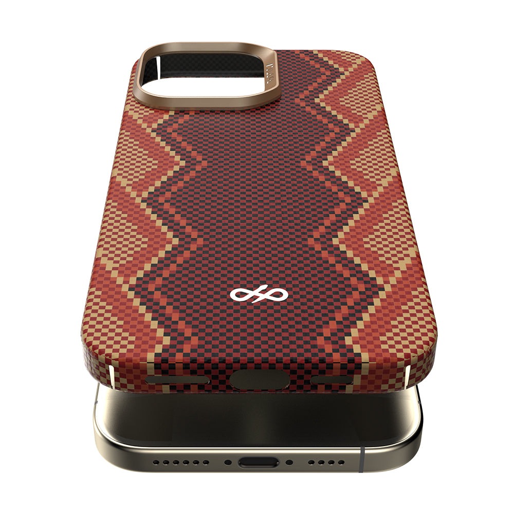Raptic Aramid Skin Bionic Serisi iPhone 16 Pro Max Magsafe Kılıf