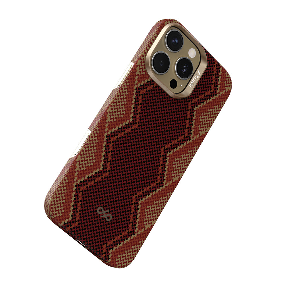 Raptic Aramid Skin Bionic Serisi iPhone 16 Pro Max Magsafe Kılıf