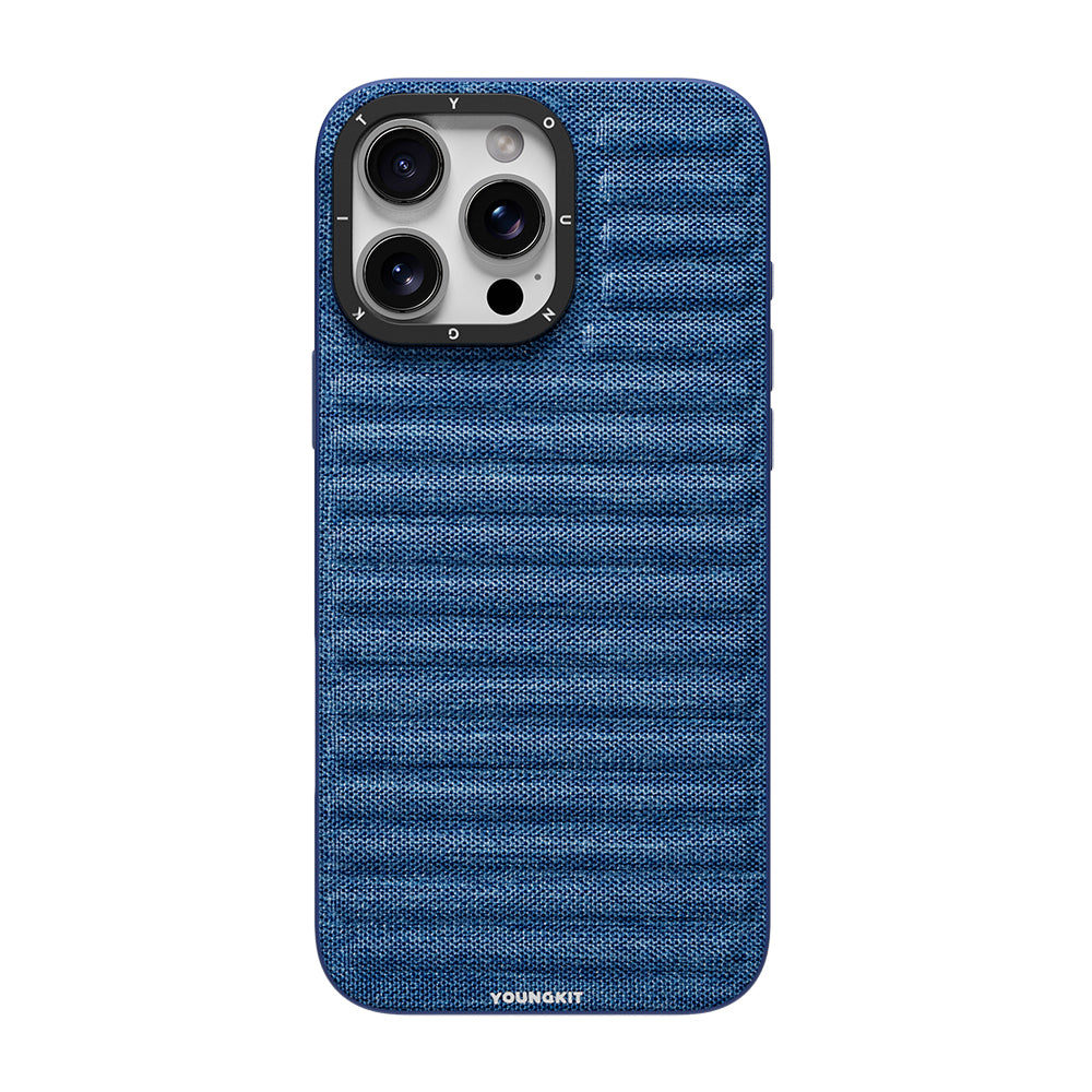 Youngkit Canvas Serisi iPhone 16 Pro Max Kılıf M-safe Şarj Özellikli Telefon Kılıfı