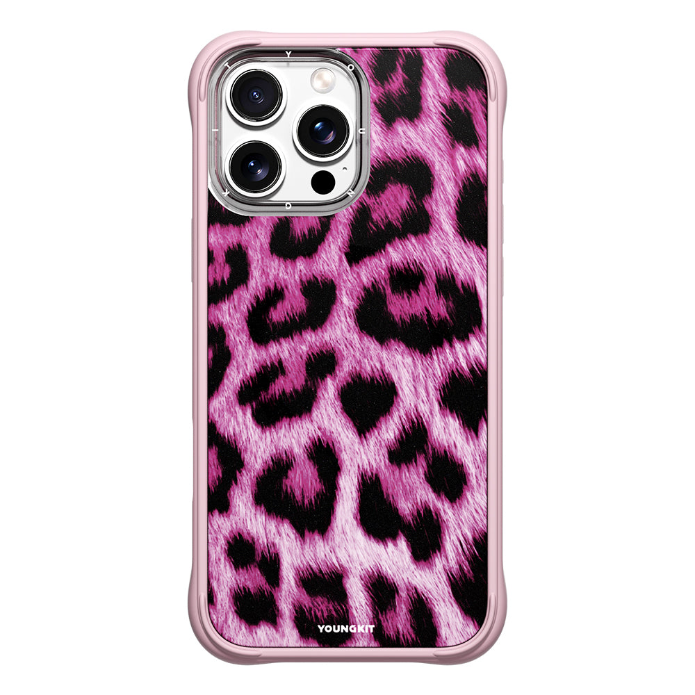Youngkit Leopard Serisi iPhone 16 Pro Max Magsafe Telefon Kılıfı