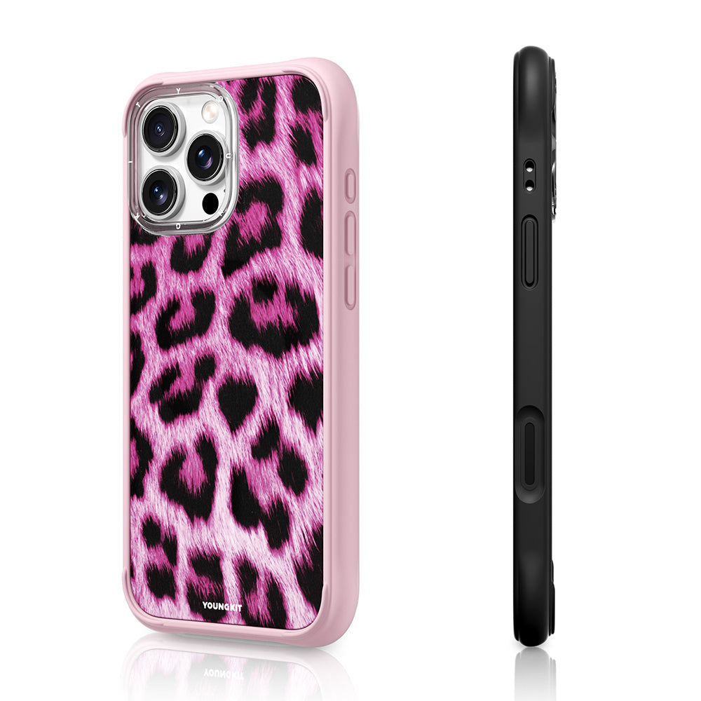 Youngkit Leopard Serisi iPhone 16 Pro Max Magsafe Telefon Kılıfı
