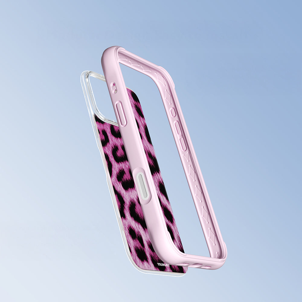 Youngkit Leopard Serisi iPhone 16 Pro Max Magsafe Telefon Kılıfı