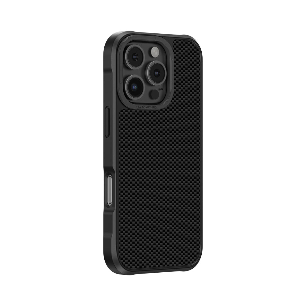 Amazingthing Titan Max Serisi iPhone 16 Pro Max Magsafe 600D Aramid Fiber Telefon Kılıfı - 5