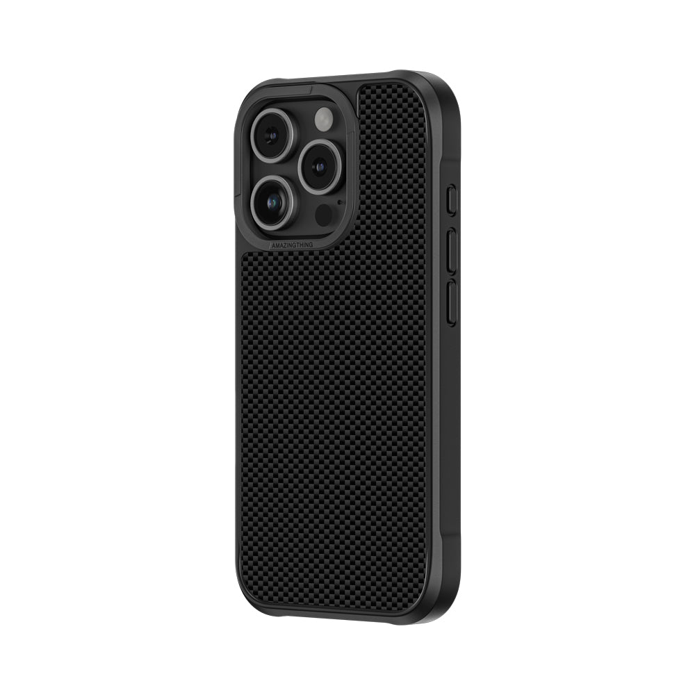 Amazingthing Titan Max Serisi iPhone 16 Pro Max Magsafe 600D Aramid Fiber Telefon Kılıfı - 4