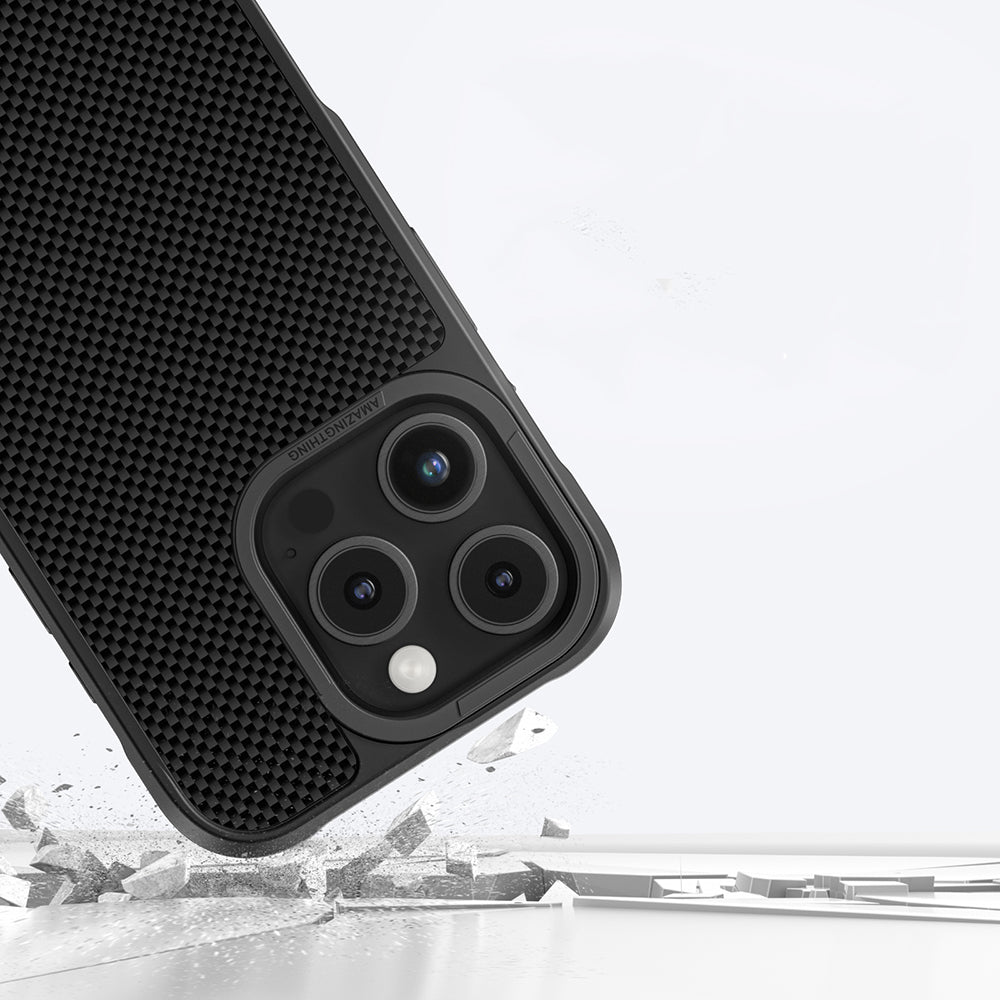 Amazingthing Titan Max Serisi iPhone 16 Pro Max Magsafe 600D Aramid Fiber Telefon Kılıfı - 10