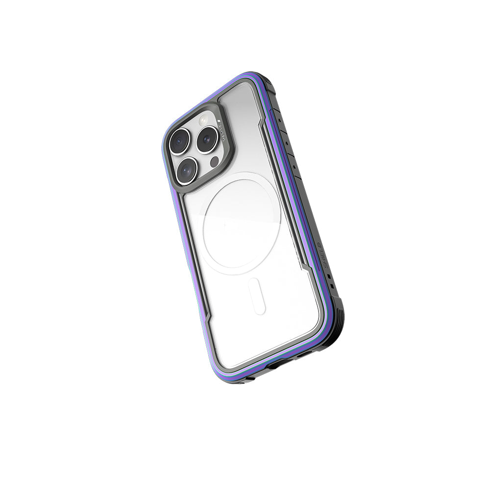 Airbagli Raptic Shield Serisi iPhone 16 Pro Max M-safe Şarj Özellikli Şeffaf Arka Yüzey Kılıf